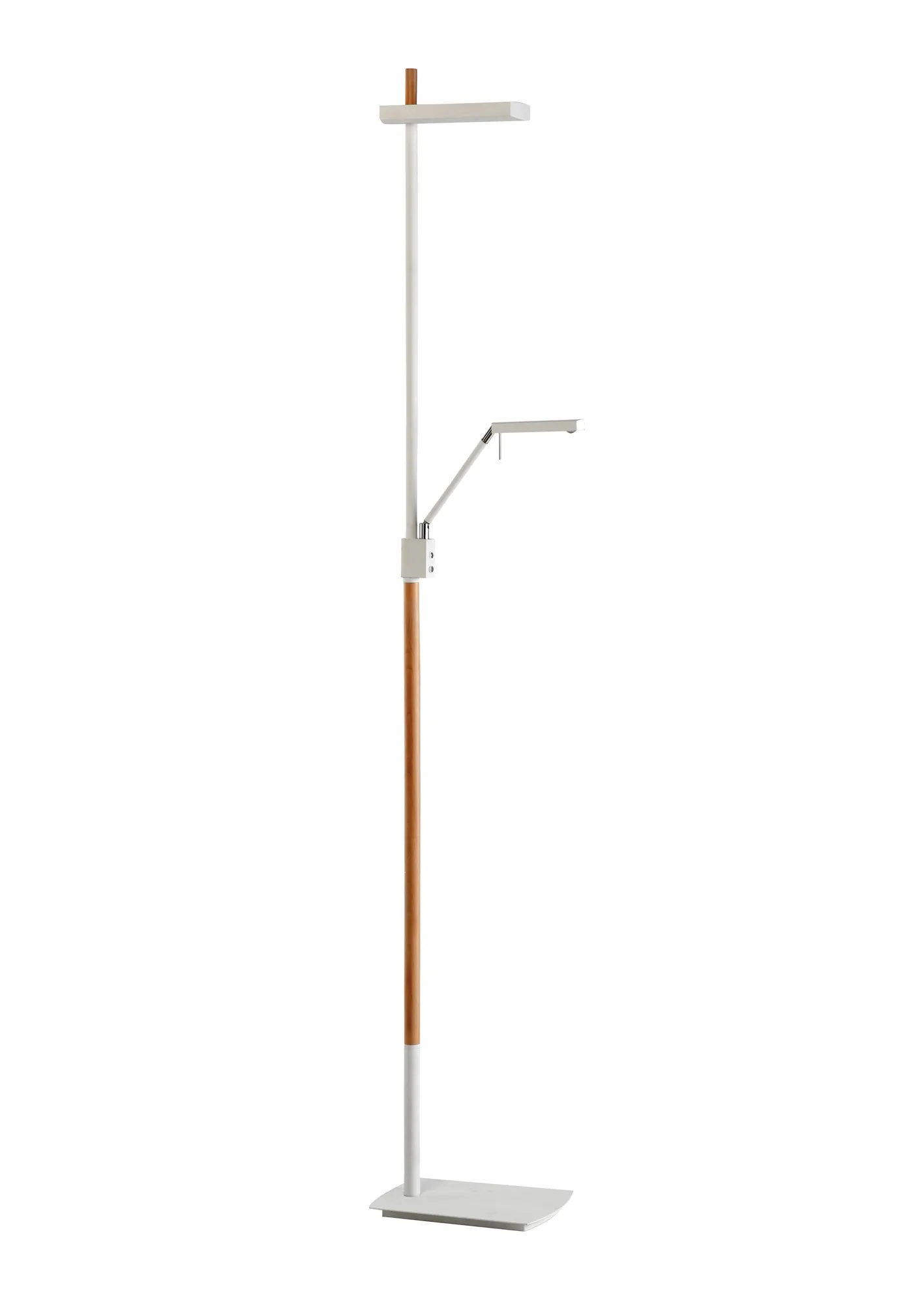 M4942  Phuket WH BE 180cm 21W LED Floor Lamp